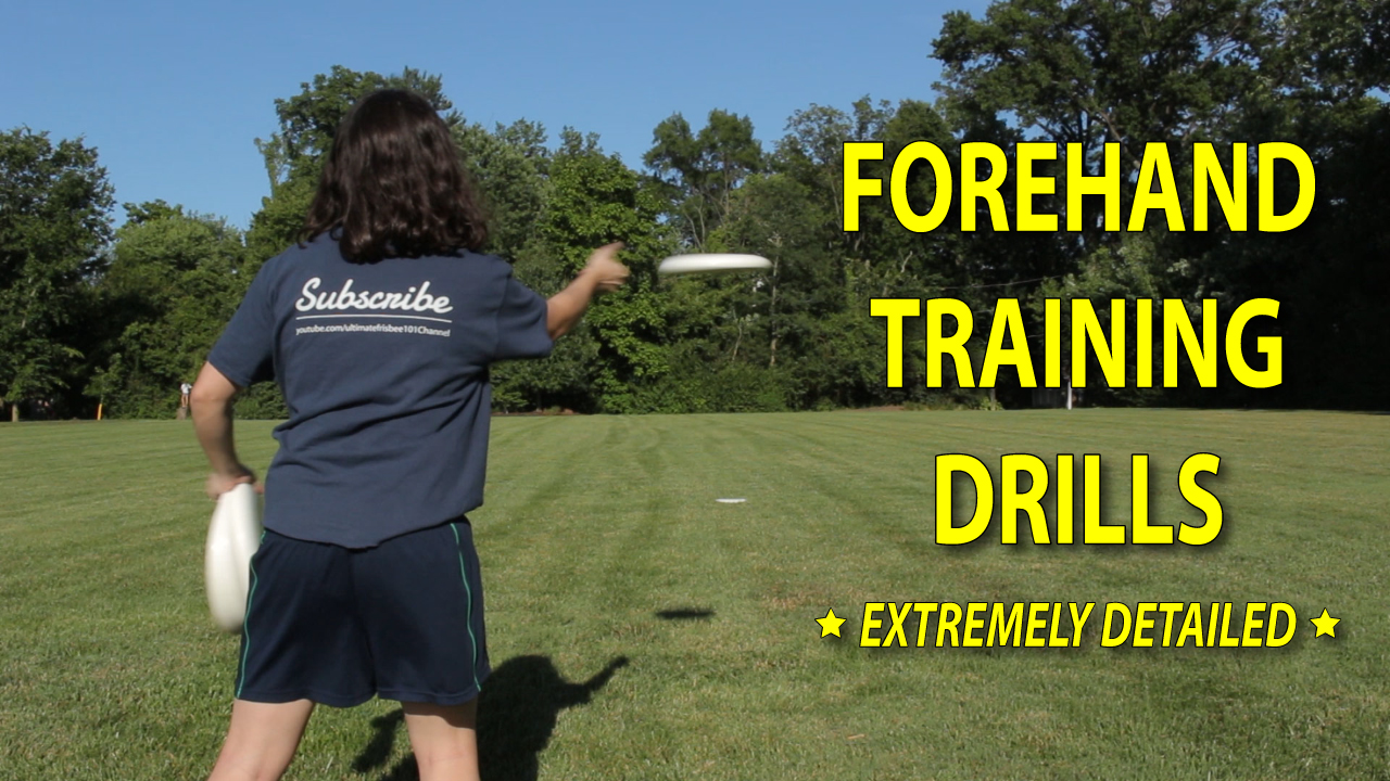 frisbee forehand training drills thumbnail