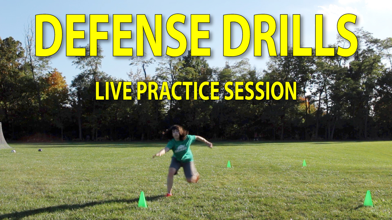 ultimate frisbee defense practice session thumbnail