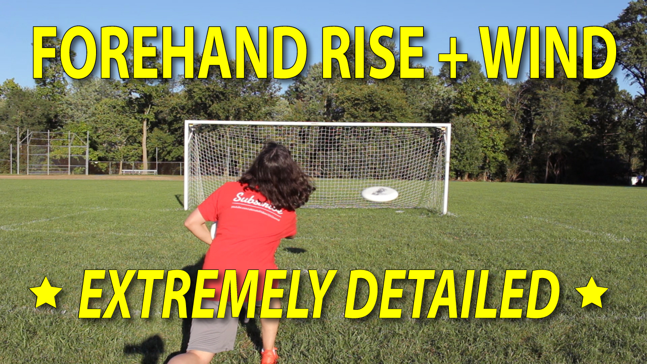 ultimate frisbee forehand rise thumbnail